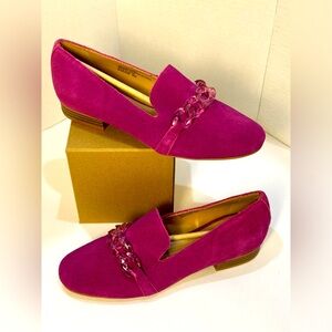 Violet & Red Simone Flats 6